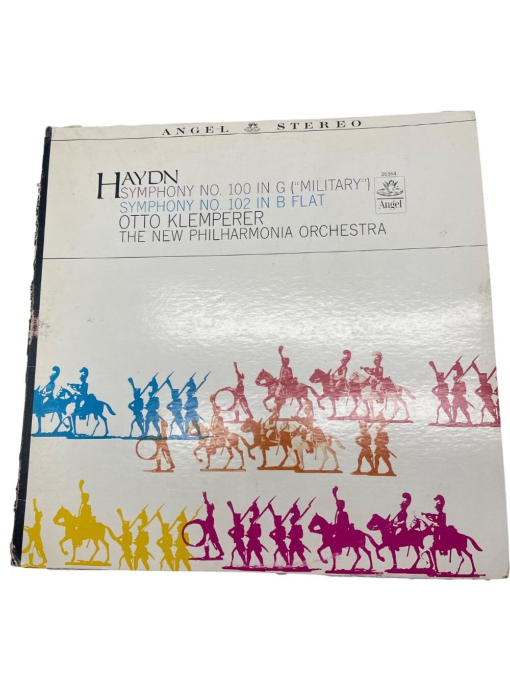 Haydn Symphony No. 100 & 102 Vinyl LP By Otto Klemperer Angel Stereo 36364